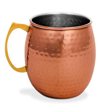 Hammered Finish Moscow Mule Mugs